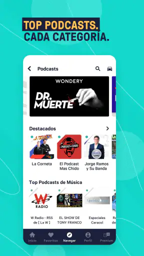 TuneIn Radio: música, fm radio screenshot