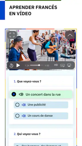 TV5MONDE EDU: aprender screenshot