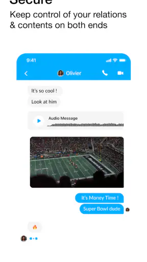 twinme - mensajería privada screenshot