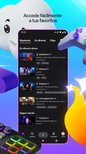 Twitch: emisiones en directo screenshot