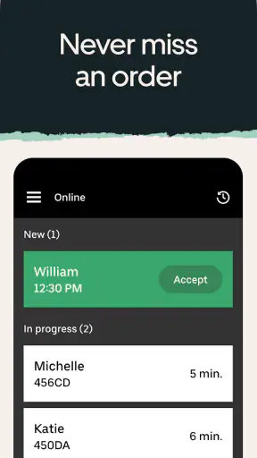 Uber Eats : Gestor de Pedidos screenshot