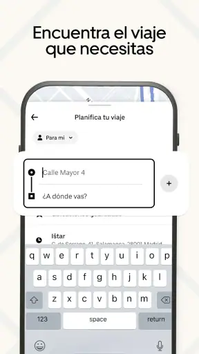 Uber - Viajes en taxi y más screenshot