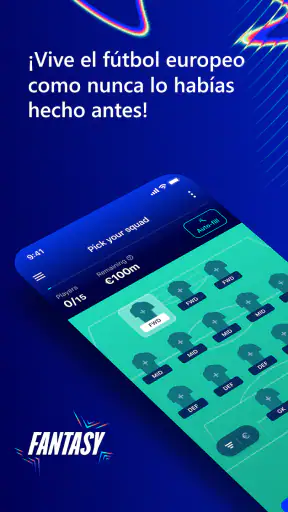 UEFA Gaming: Fantasy Football screenshot