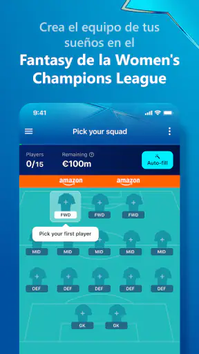 UEFA Gaming: Fantasy Football screenshot