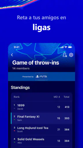 UEFA Gaming: Fantasy Football screenshot
