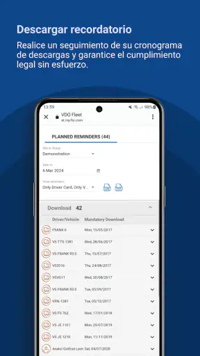 VDO Fleet screenshot