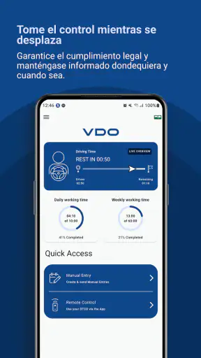 VDO Fleet screenshot