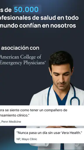Vera Health: IA para Médicos screenshot