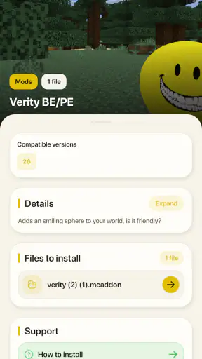 Verity Mod for Minecraft PE screenshot