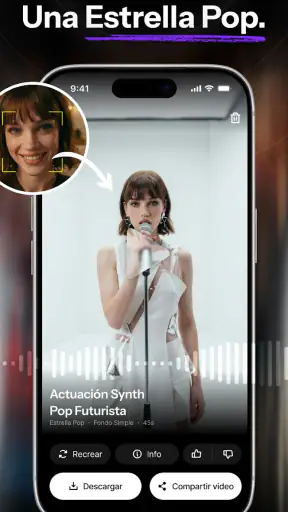 Vídeo musical IA: Yuna screenshot