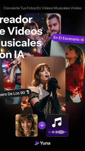Vídeo musical IA: Yuna screenshot