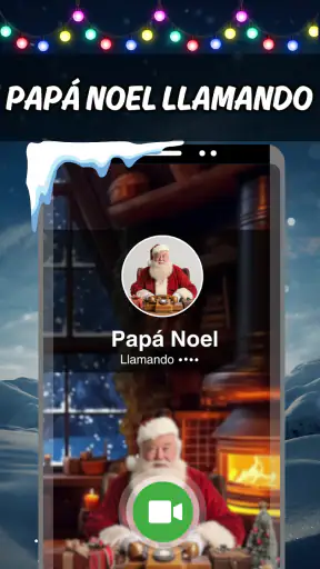 Papá Noel Llamada en Español screenshot