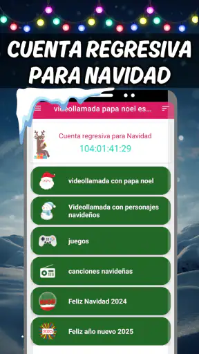 Papá Noel Llamada en Español screenshot