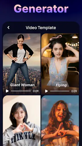 VidWeavy - Video Maker AI screenshot