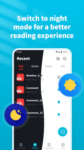 Visor de PDF y escáner screenshot