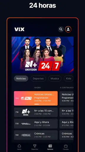 ViX: TV, Deportes y Noticias screenshot