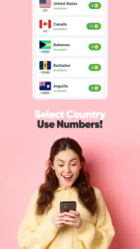 vNum: Second Phone Number, SMS screenshot