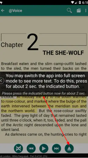 @Voice: Texto a Voz - Lector screenshot