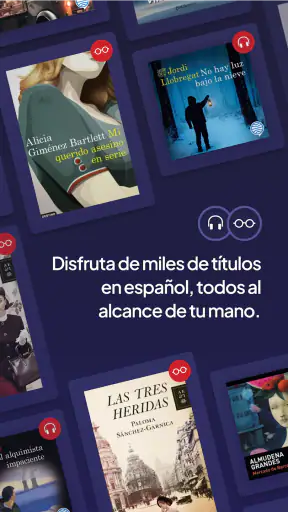 Voxa - Audiolibros y E-books screenshot