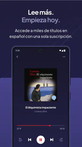 Voxa - Audiolibros y E-books screenshot