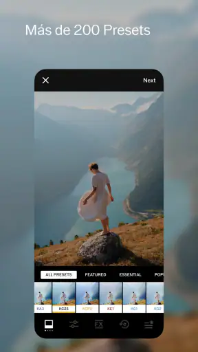 VSCO: Editor de Fotos y Vídeos screenshot