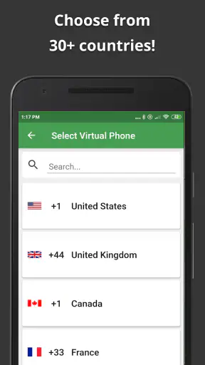 Wabi - Número teléfono virtual screenshot