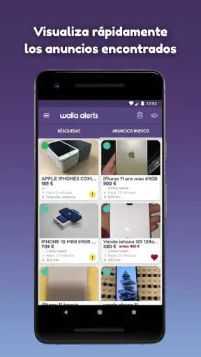 Walla Alerts: Segunda mano screenshot