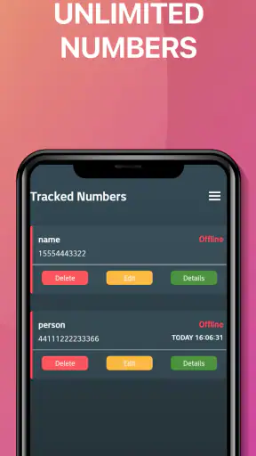 WaMob: Online Chat App Tracker screenshot