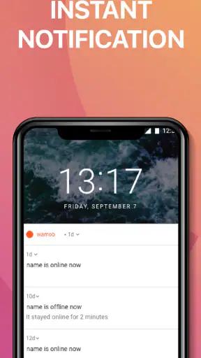 WaMob: Online Chat App Tracker screenshot