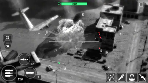 War Drone: AC-130 Gunship Game screenshot