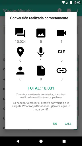 WazzapMigrator screenshot
