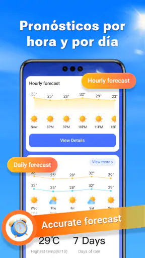 WeatherSight - Pronóstico screenshot