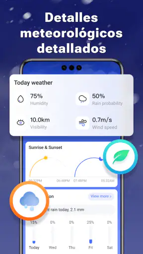 WeatherSight - Pronóstico screenshot