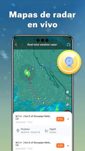 WeatherSight - Pronóstico screenshot