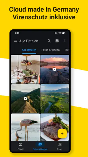 WEB.DE Mail, Cloud & News screenshot