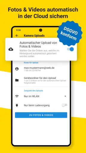 WEB.DE Mail, Cloud & News screenshot