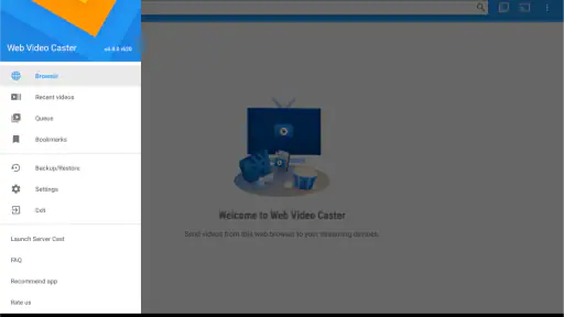 Web Video Cast screenshot
