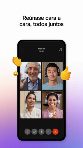 Webex screenshot