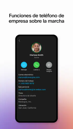 Webex screenshot