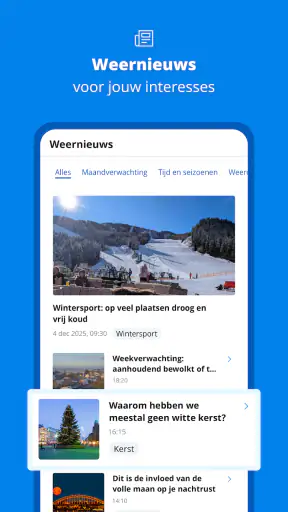 Weeronline: weer & buien radar screenshot