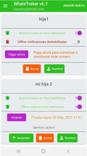WhatsTraker screenshot