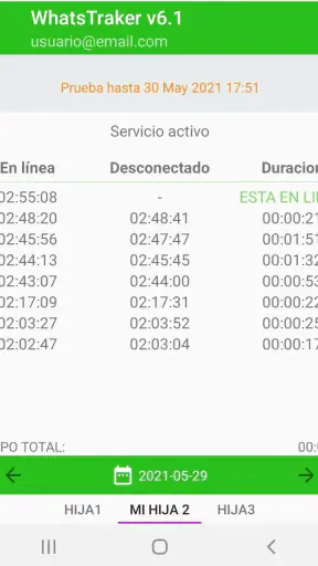 WhatsTraker screenshot