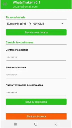 WhatsTraker screenshot