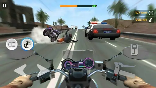 Wheelie Rider: Moto Racing screenshot
