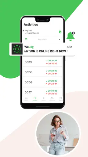 WhenLog - Visto por última vez screenshot