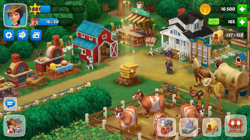 Wild West construir una granja screenshot