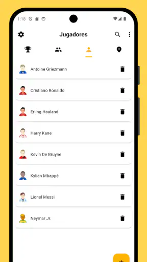 Winner - Organizar torneos screenshot