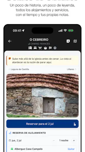 Wise Pilgrim Camino Francés screenshot