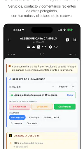 Wise Pilgrim Camino Francés screenshot