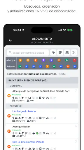 Wise Pilgrim Camino Francés screenshot